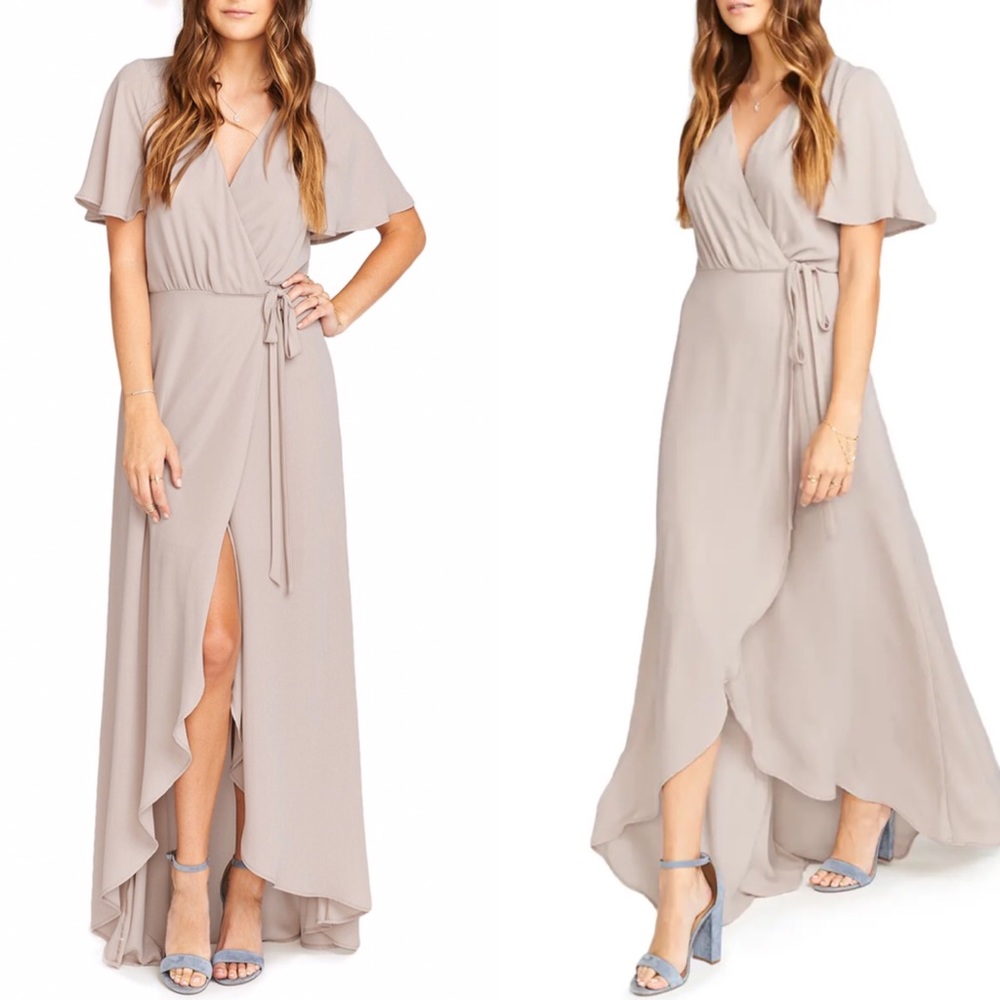 Show Me Your Mumu | NWT Sophia Show Me The Ring Wrap Bridal Dress